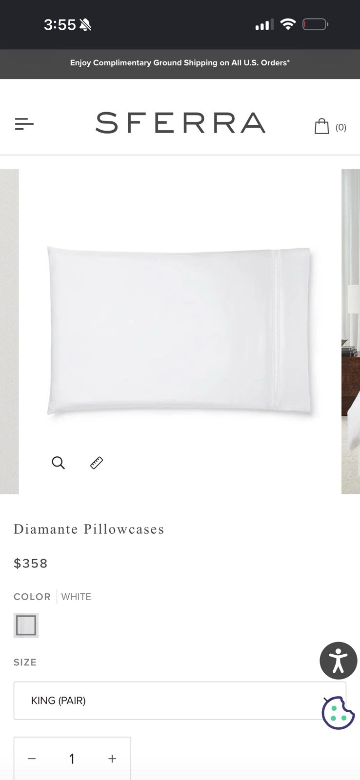 Sferra pillowcases 4 Sets Sferra pillowcases 4 Sets