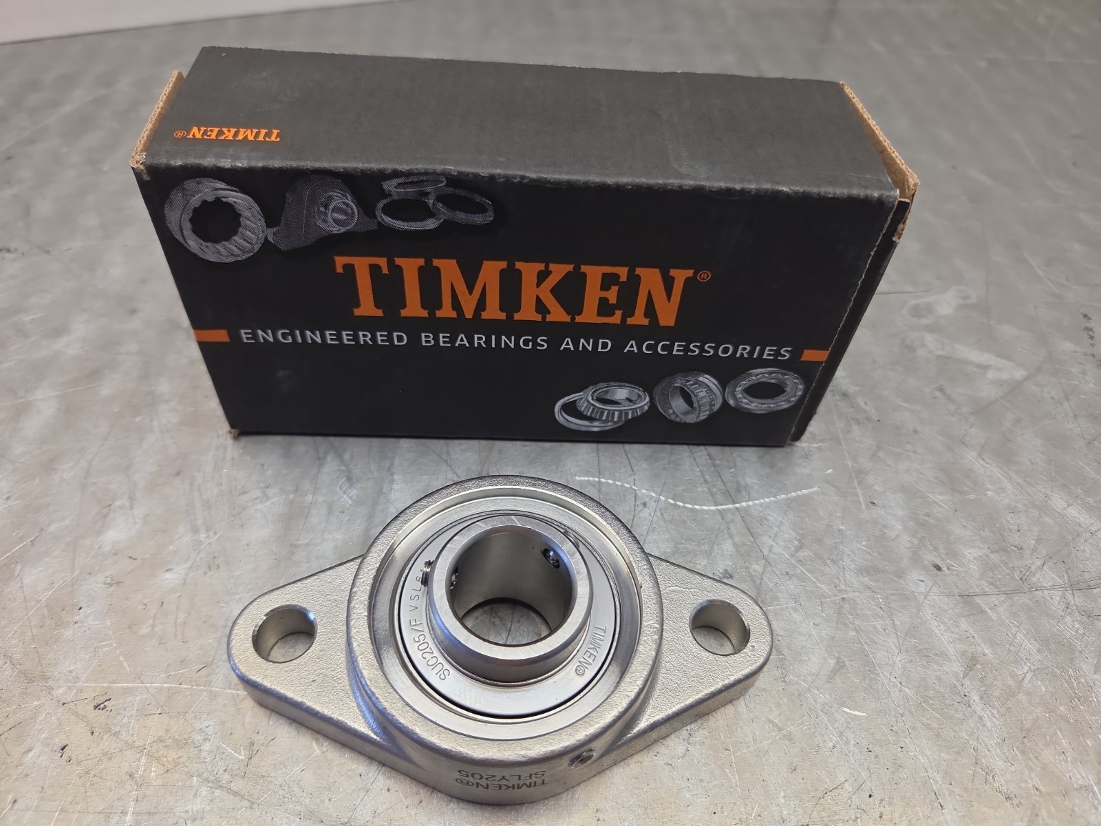 NEW Timken SUC205/FVSL613 is a corrosion-resistant stainless steel Ball Bearing