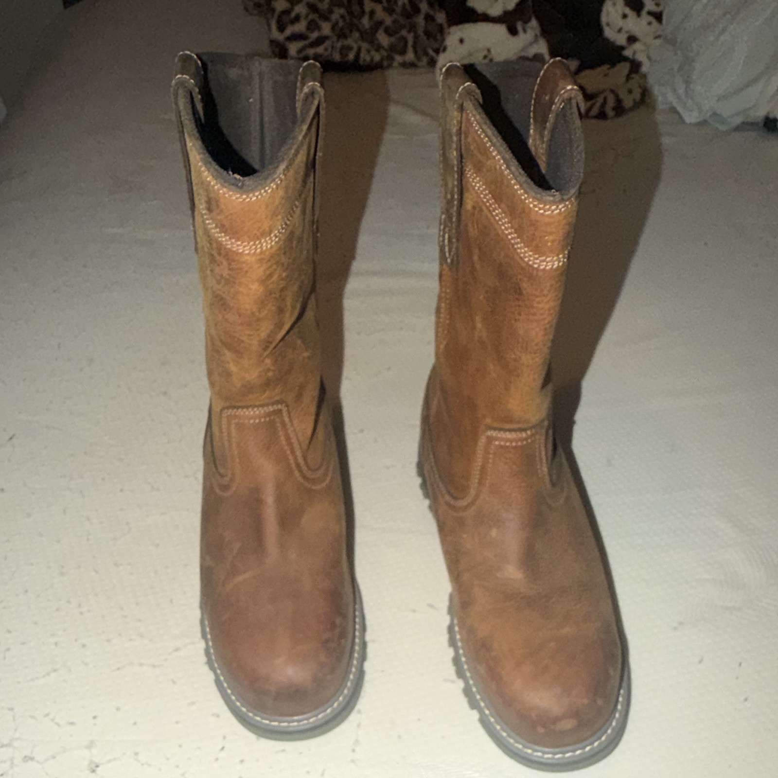 Wolverine Pull-On Work Boots EH Men’s 12 Medium (M) Model W231021