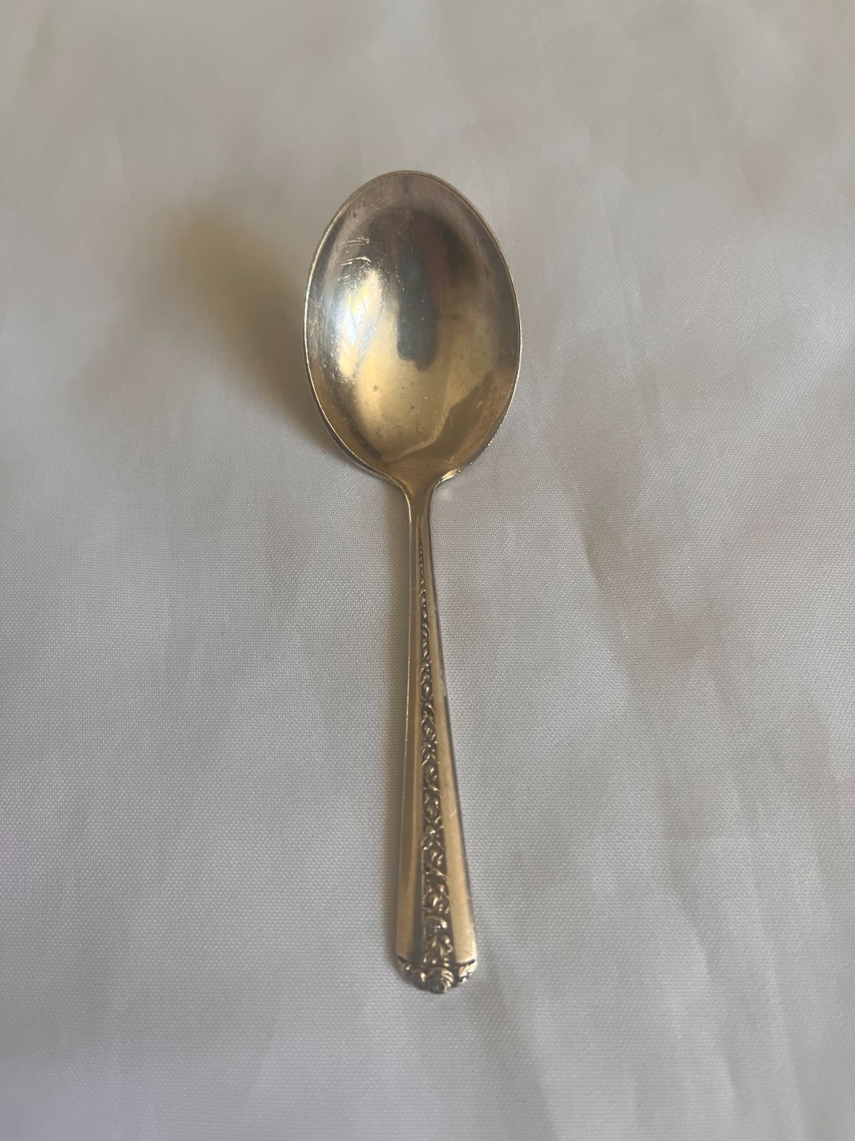 Towle Sterling RAMBLER ROSE Baby Spoon Towle Sterling RAMBLER ROSE Baby Spoon