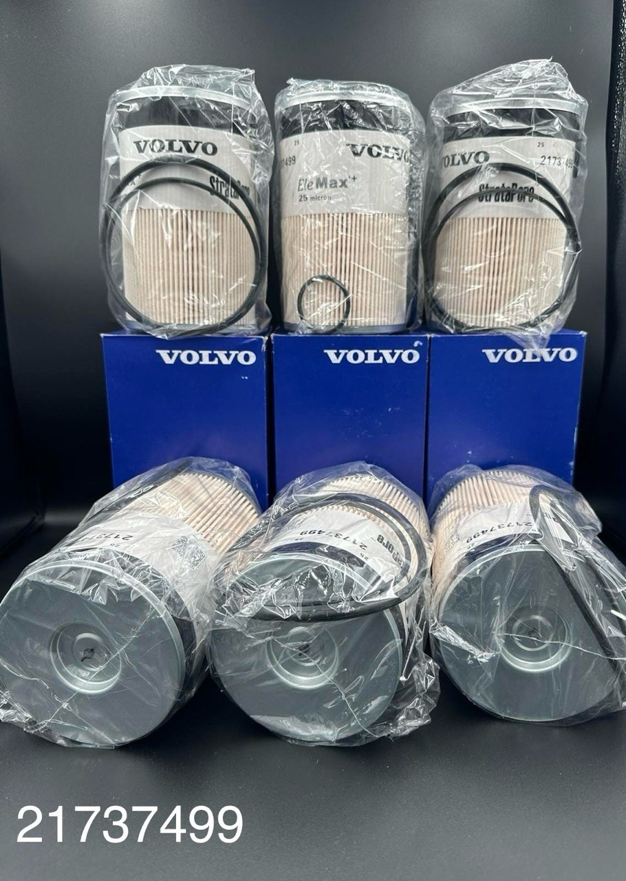 NEW 6 PCS FOR Volvo Fuel Filter 21737499 Water/Fuel Separator 25 Micron