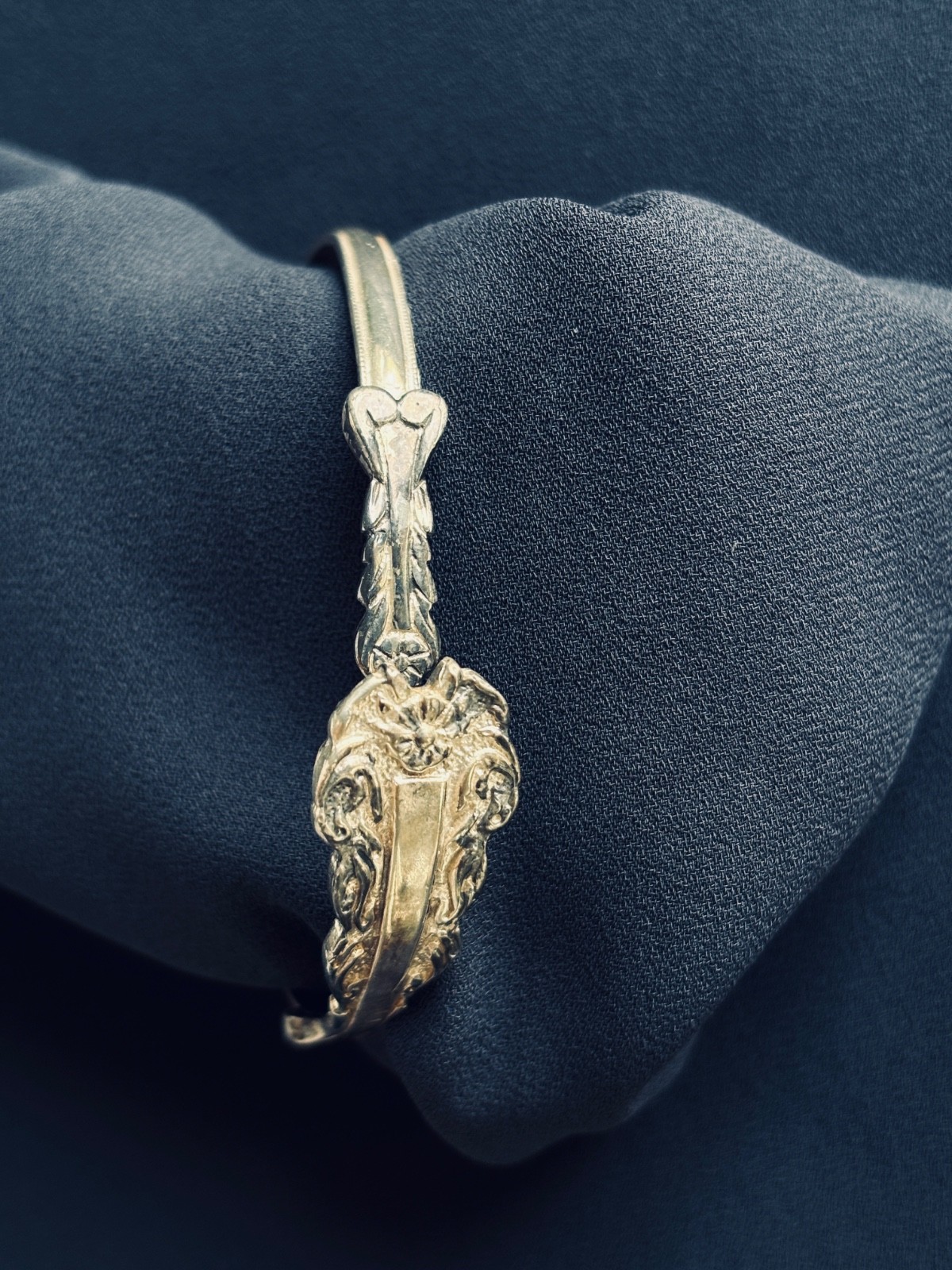 vintage sterling silver spoon bracelet vintage sterling silver spoon bracelet