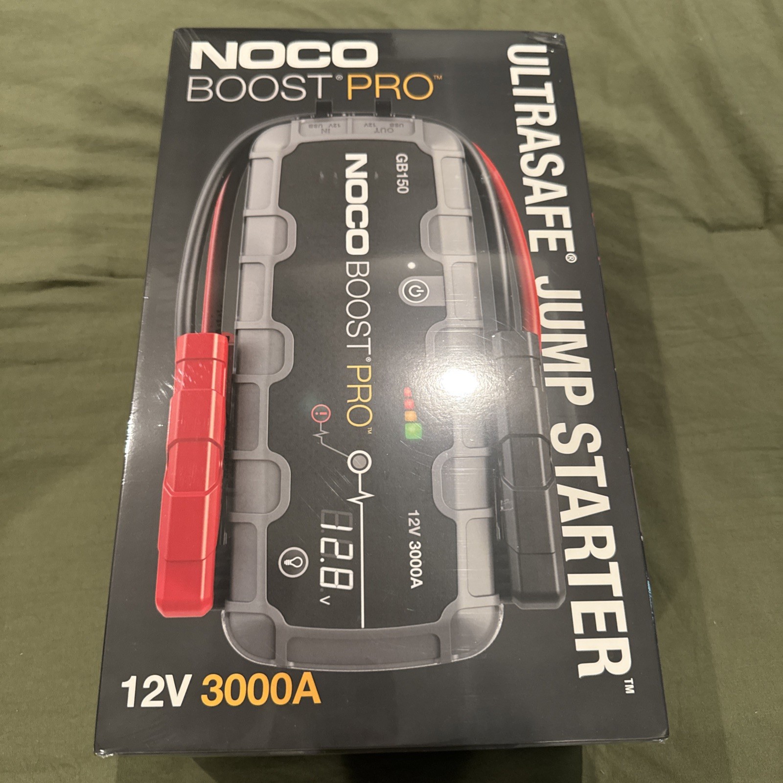 Noco Gb150 12v 3000A Car Jump Starter Battery Booster brand NEW UNOPENED Noco Gb150 12v 3000A Car Jump Starter Battery Booster brand NEW UNOPENED