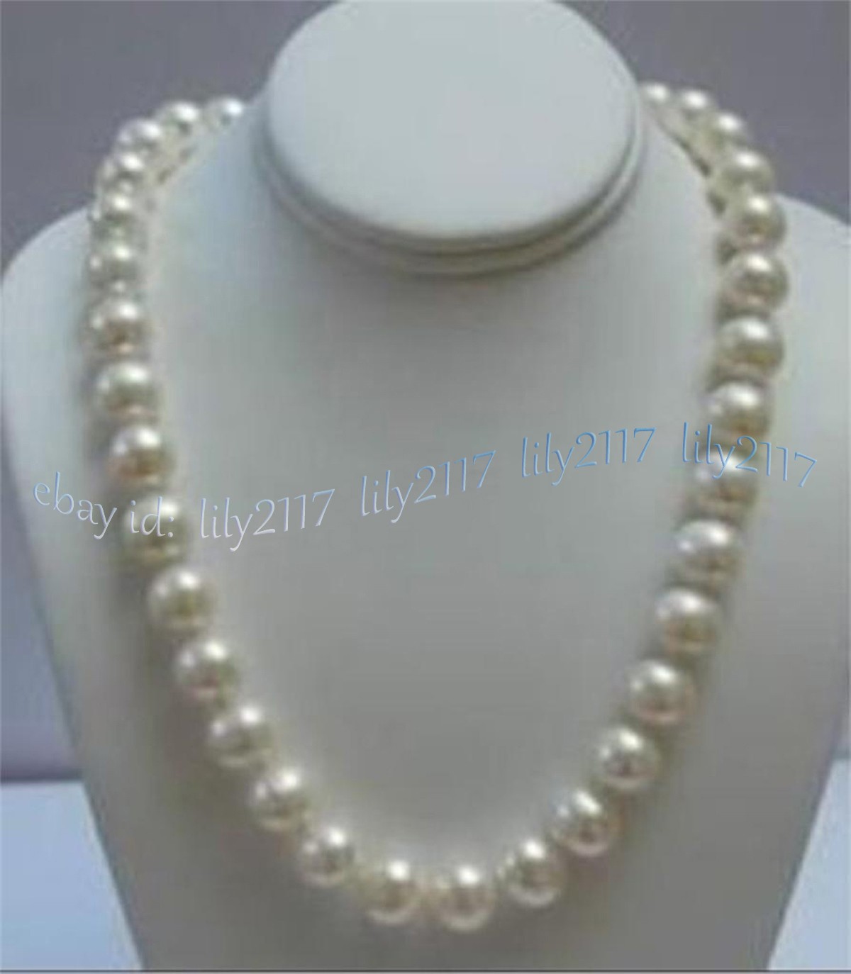Beautiful Natural 9-10MM White Akoya Pearl Necklace 16-36