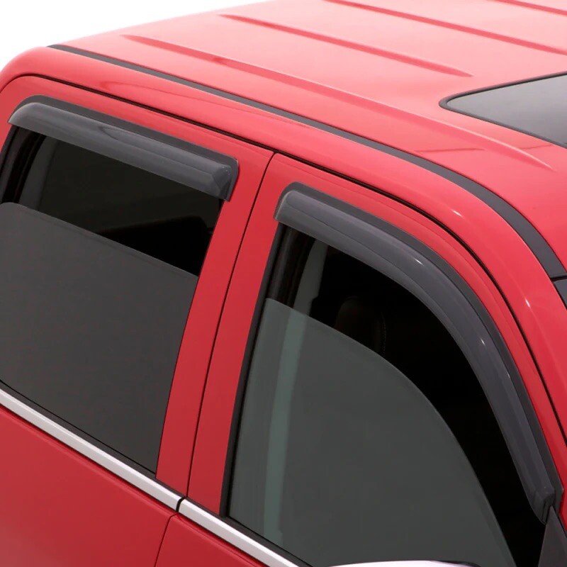 94101 AVS 4pc Window Vent Visor Rain Guards for Dodge Ram Quad Cab For 2009-2019