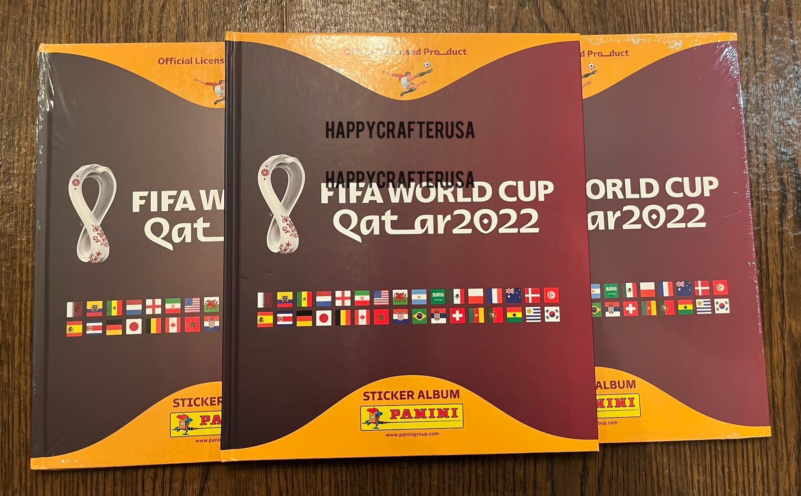 Panini World Cup 2022 Qatar - Hardcover Album Version for 638 Stickers RARE Panini World Cup 2022 Qatar - Hardcover Album Version for 638 Stickers RARE
