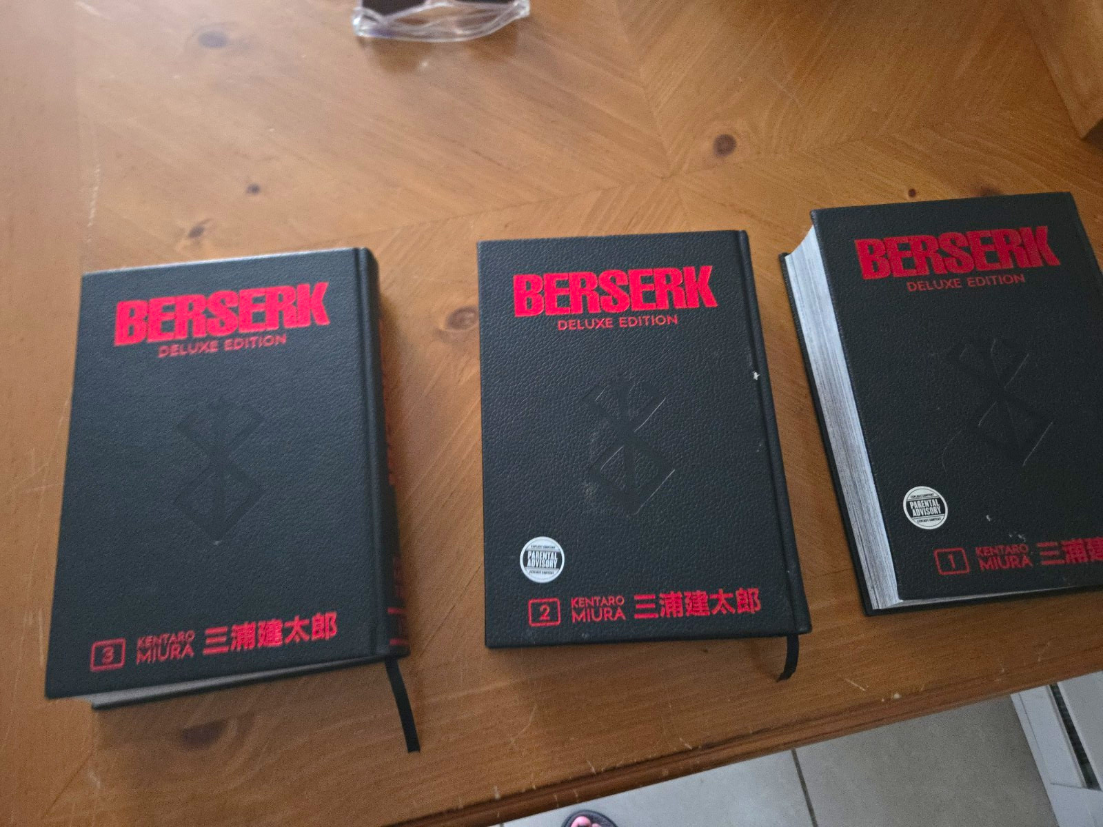Berserk Deluxe Edition Vol 1 -3 Hardcover