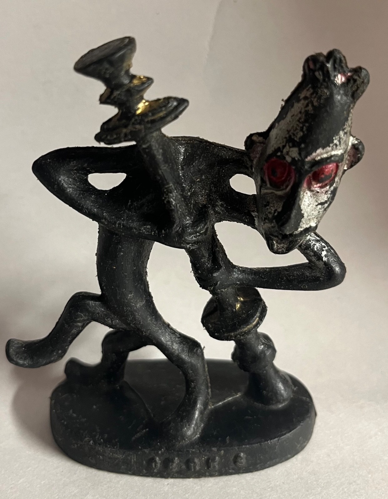 RARE 1958 J.H. Miller Earth Invaders CERES Alien Wax Space Toy Figure