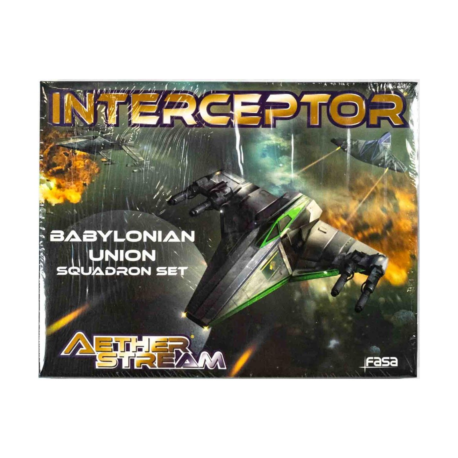 FASA Miniatures & Games Interceptor - Babylonian Union Squadron Set EX/NM FASA Miniatures & Games Interceptor - Babylonian Union Squadron Set EX/NM