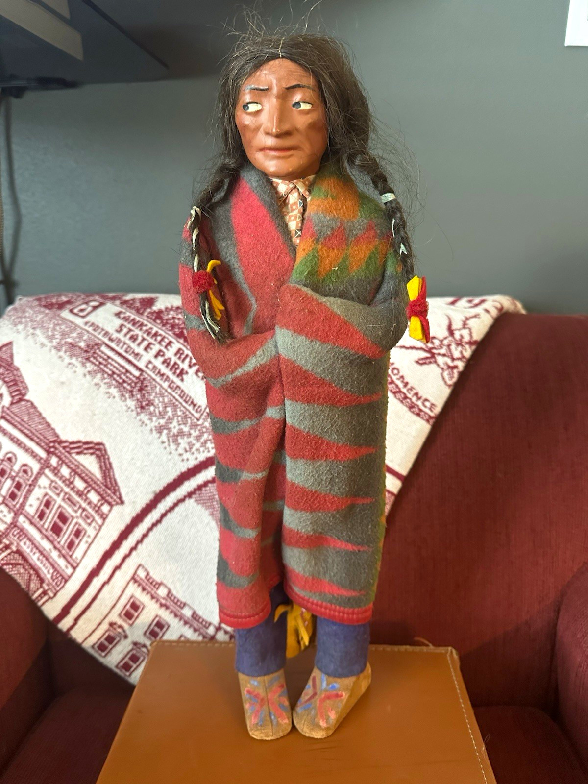 Skookum Indian Doll-19”-Native American Style Doll with Braided Long Hair Skookum Indian Doll-19”-Native American Style Doll with Braided Long Hair