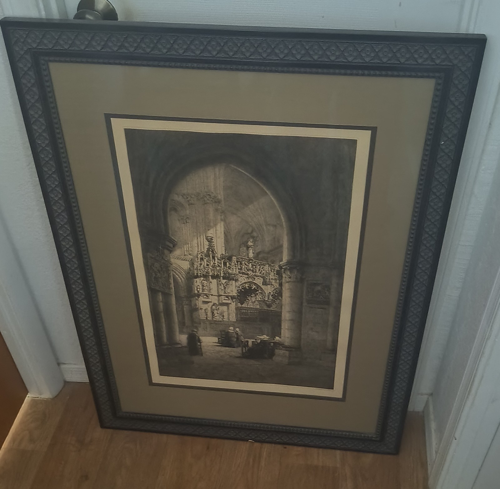 Axel Herman Haig copper plate etching \