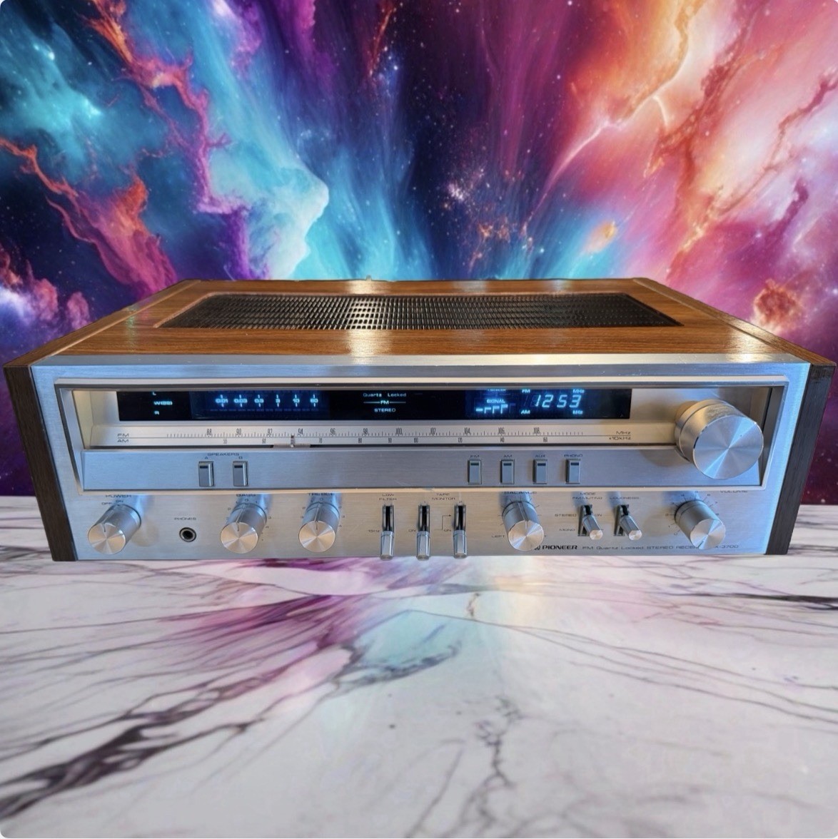 Serviced Pioneer SX-3700 Receiver 45WPC Fluoroscan Technology Works Excellent🔥