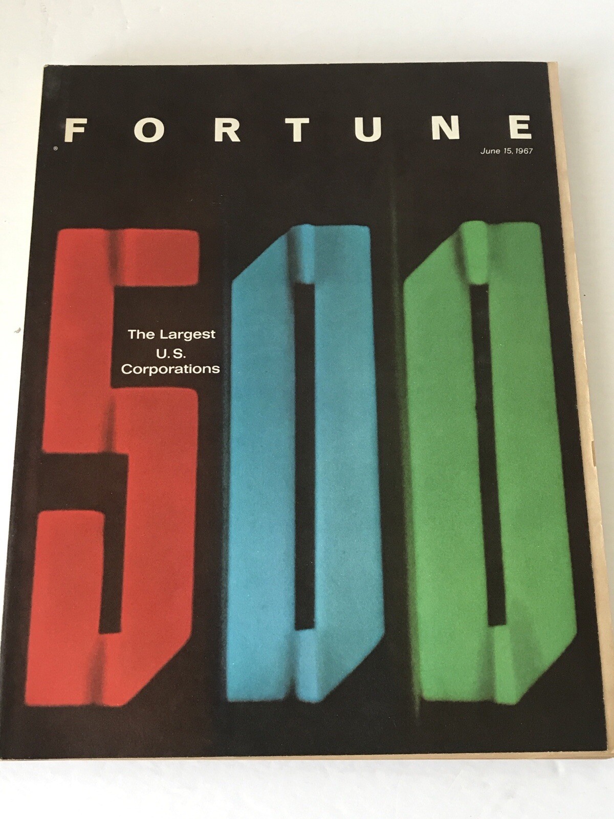 Fortune Magazine June 15, 1967 1960\'s Big Business Profiles Ads Charts Directory