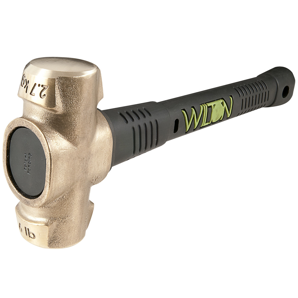 Wilton BASH BRASS SLEDGE HAMMER 6 LB. HEA WL9-90616 Wilton BASH BRASS SLEDGE HAMMER 6 LB. HEA WL9-90616