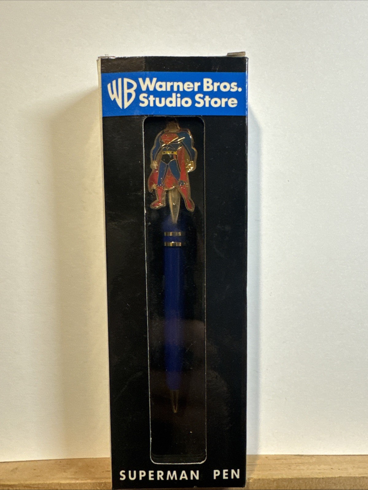 Warner Bros Studio Store Exclusive Superman Pen NIB Rare