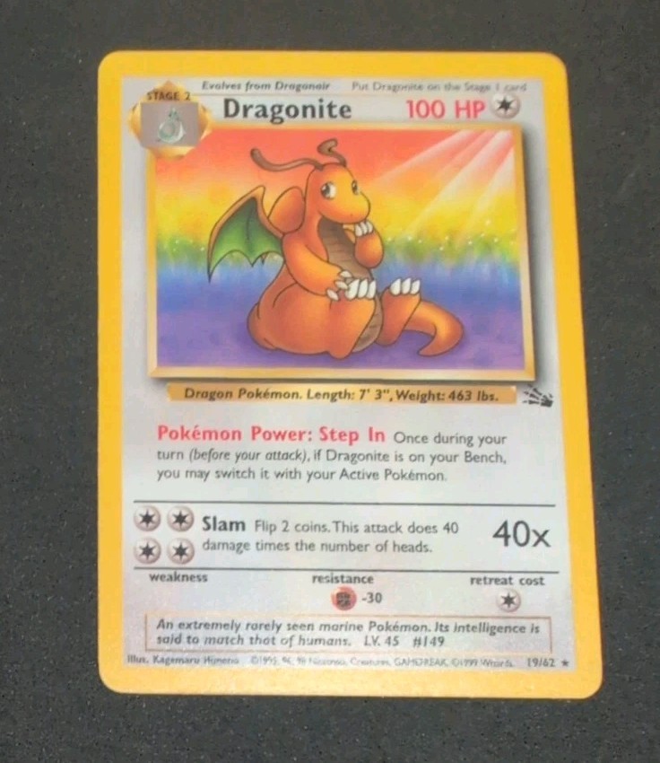 Dragonite 4/62 Fossil (Normal) Dragonite 4/62 Fossil (Normal)