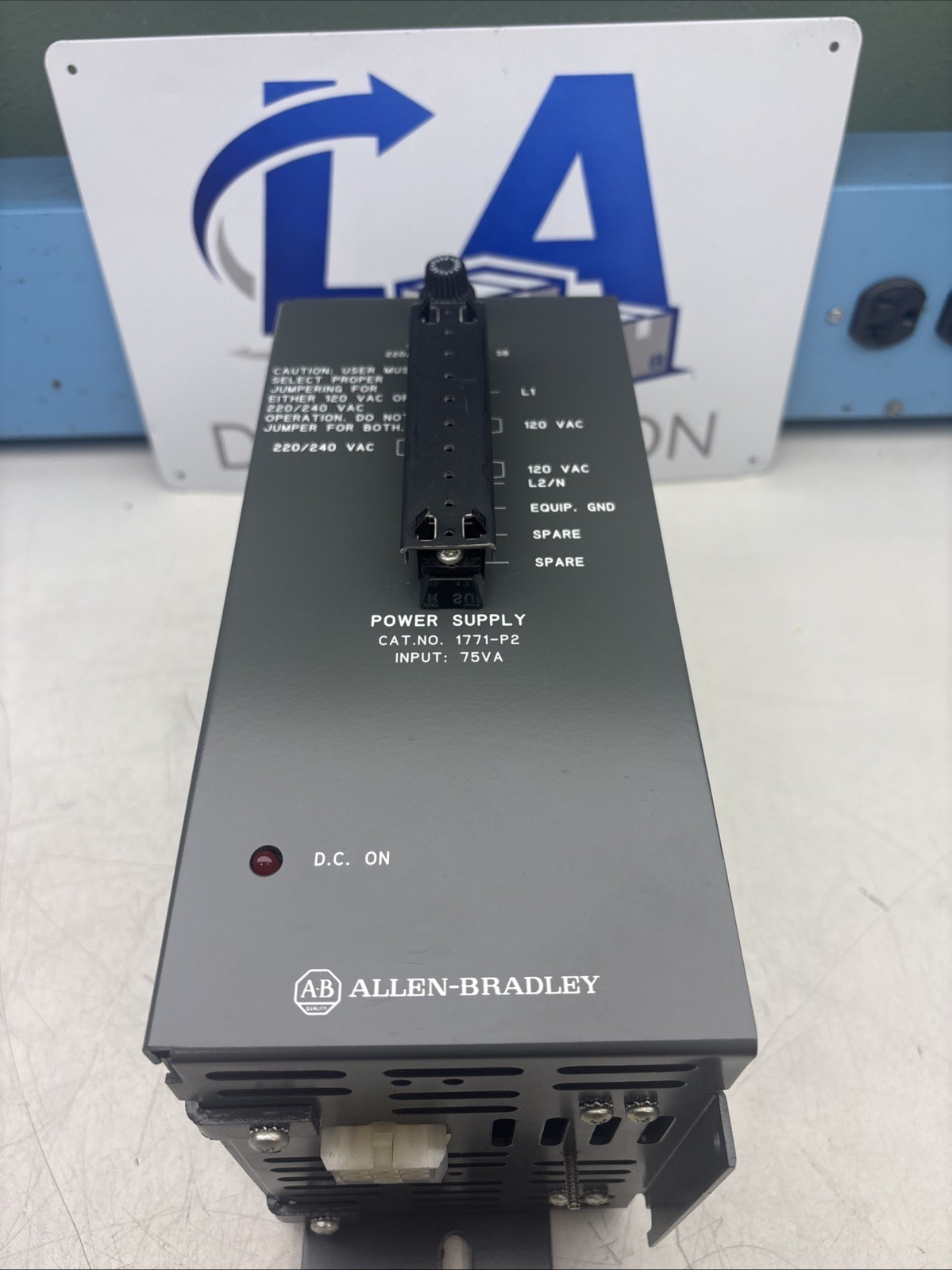 Allen Bradley 1771-P2, SER B ,Power Supply, 120/220 Input, 75VA, New