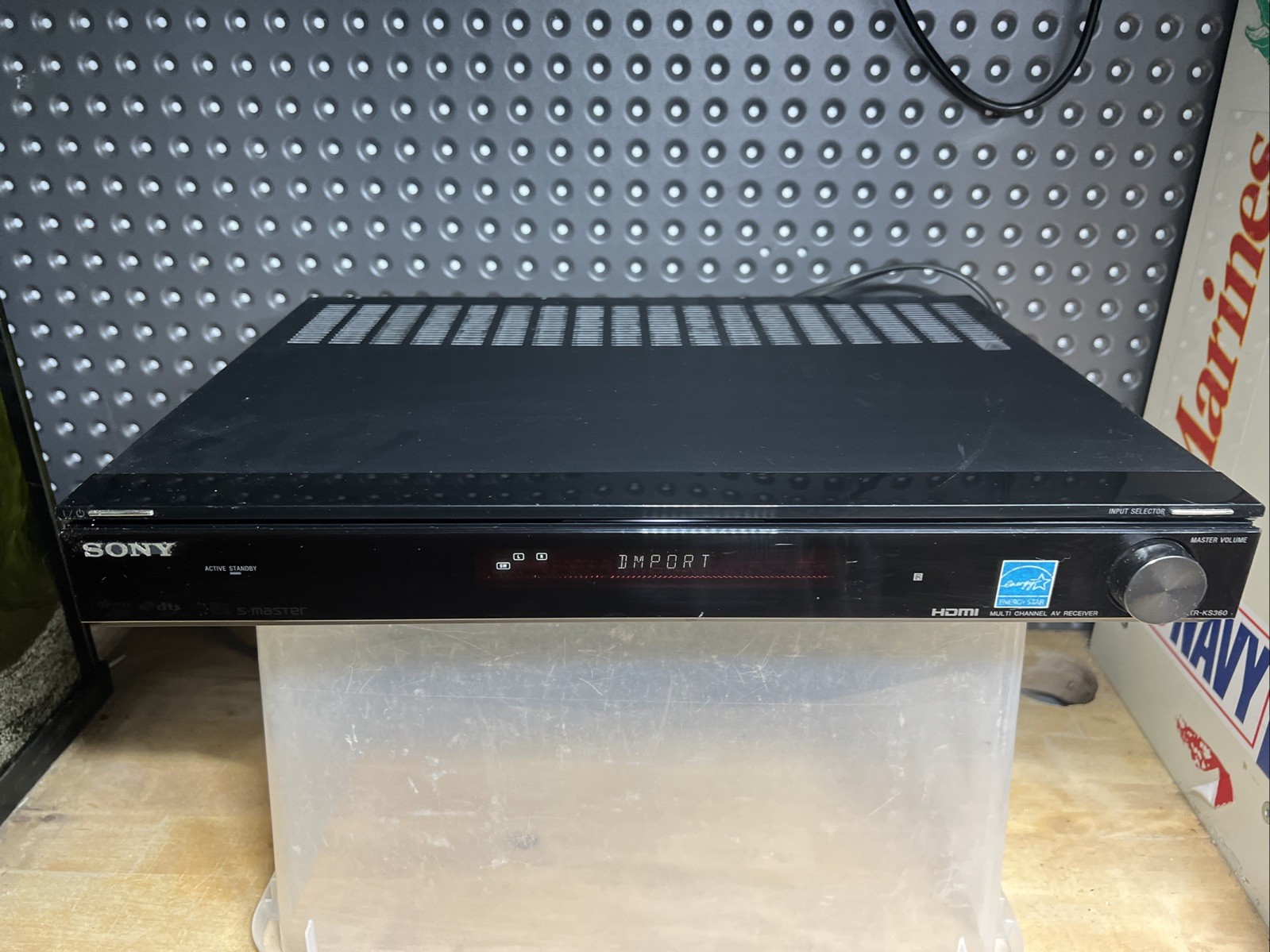 Sony Multi Channel AV Receiver Only STR-KS360 Tested Sony Multi Channel AV Receiver Only STR-KS360 Tested