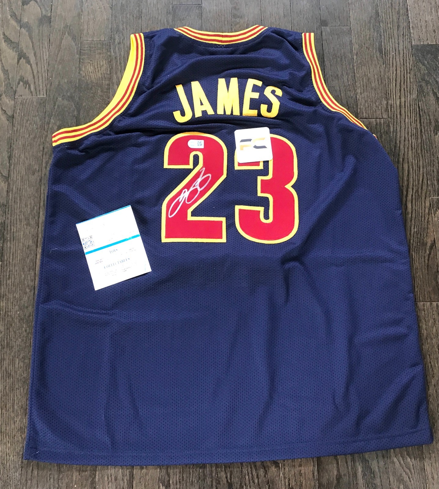 LEBRON JAMES Autographed Signed Dri-Fit Cleveland Cavilers Jersey  W/COA