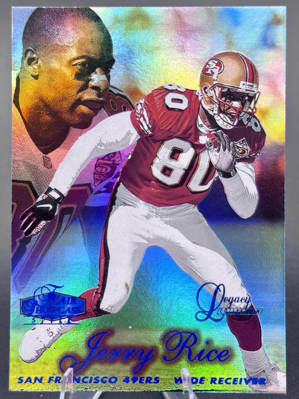 1998 Flair Showcase Jerry Rice Row 2 Legacy /100 49ers RARE 1998 Flair Showcase Jerry Rice Row 2 Legacy /100 49ers RARE
