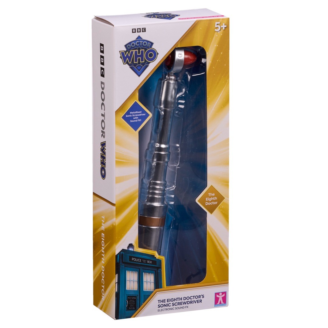 Doctor Who The Eighth Doctor\'s Sonic Screwdriver with Electronic Sound FX