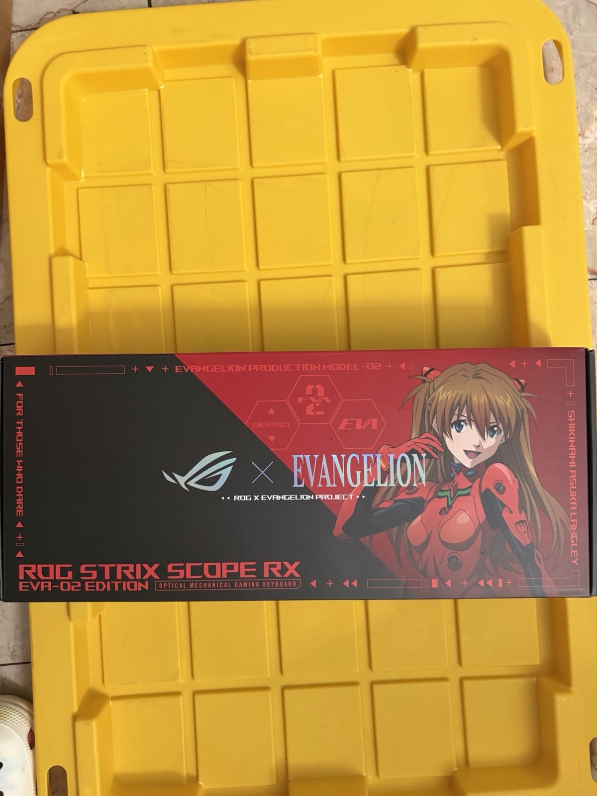 ASUS ROG Strix Scope RX EVA-02 Edition Wired Mechanical Gaming Keyboard