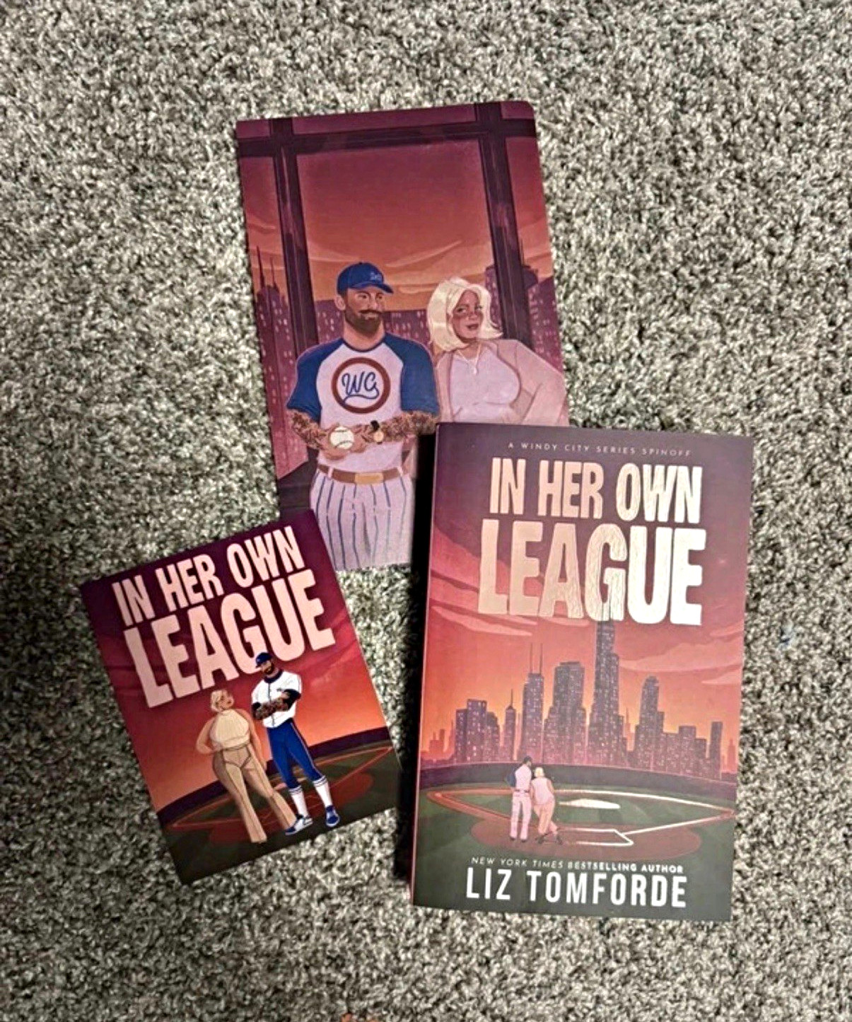 In Her Own League - Signed by Liz Tomforde Windy City Series Paperback Baseball