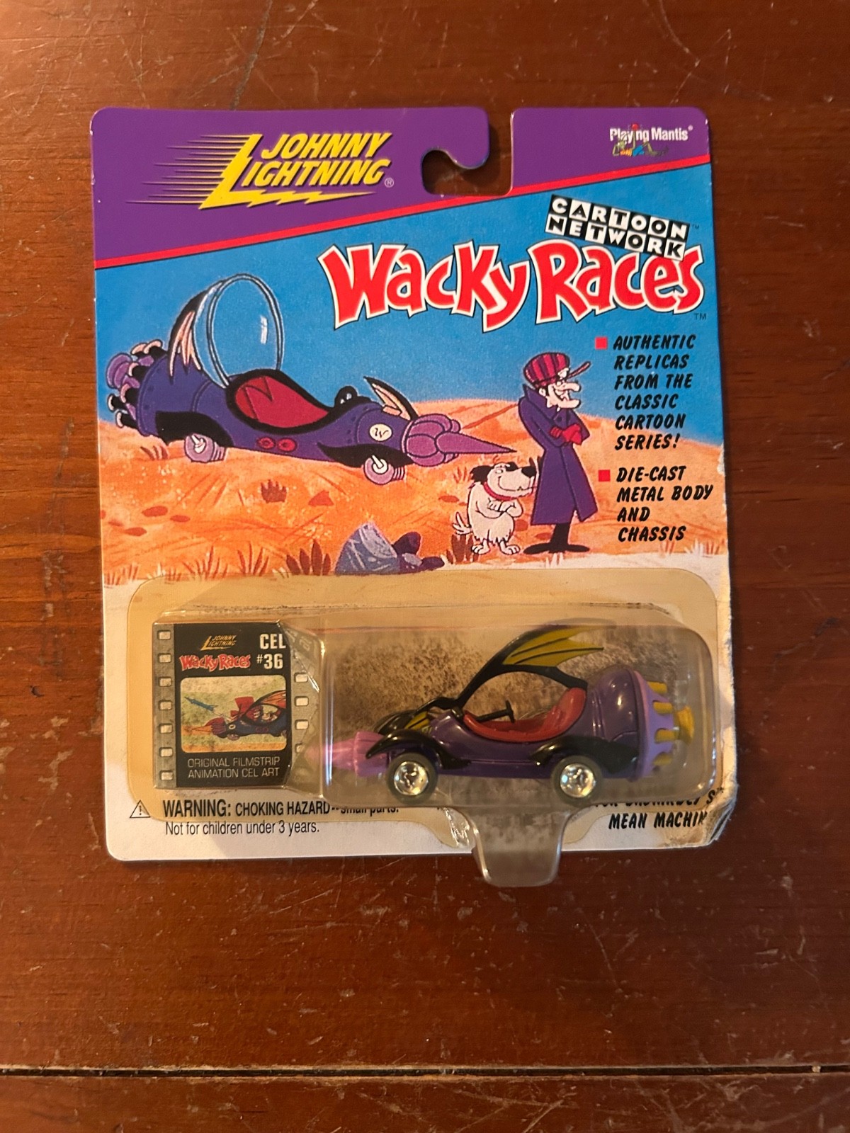 Johnny Lightning Wacky Races Dick Dastardlys Mean Machine Car. New/Sealed Johnny Lightning Wacky Races Dick Dastardlys Mean Machine Car. New/Sealed