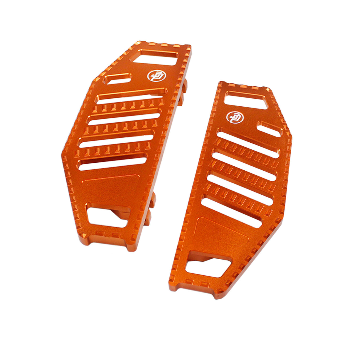 Orange Big Rider Footpeg Floorboards for Harley 86+ Touring FLHR FLHX FLHT FLTRX