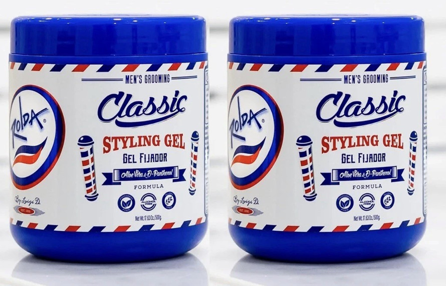 Rolda Classic Styling Gel Alcohol Free 17.64 oz x 2