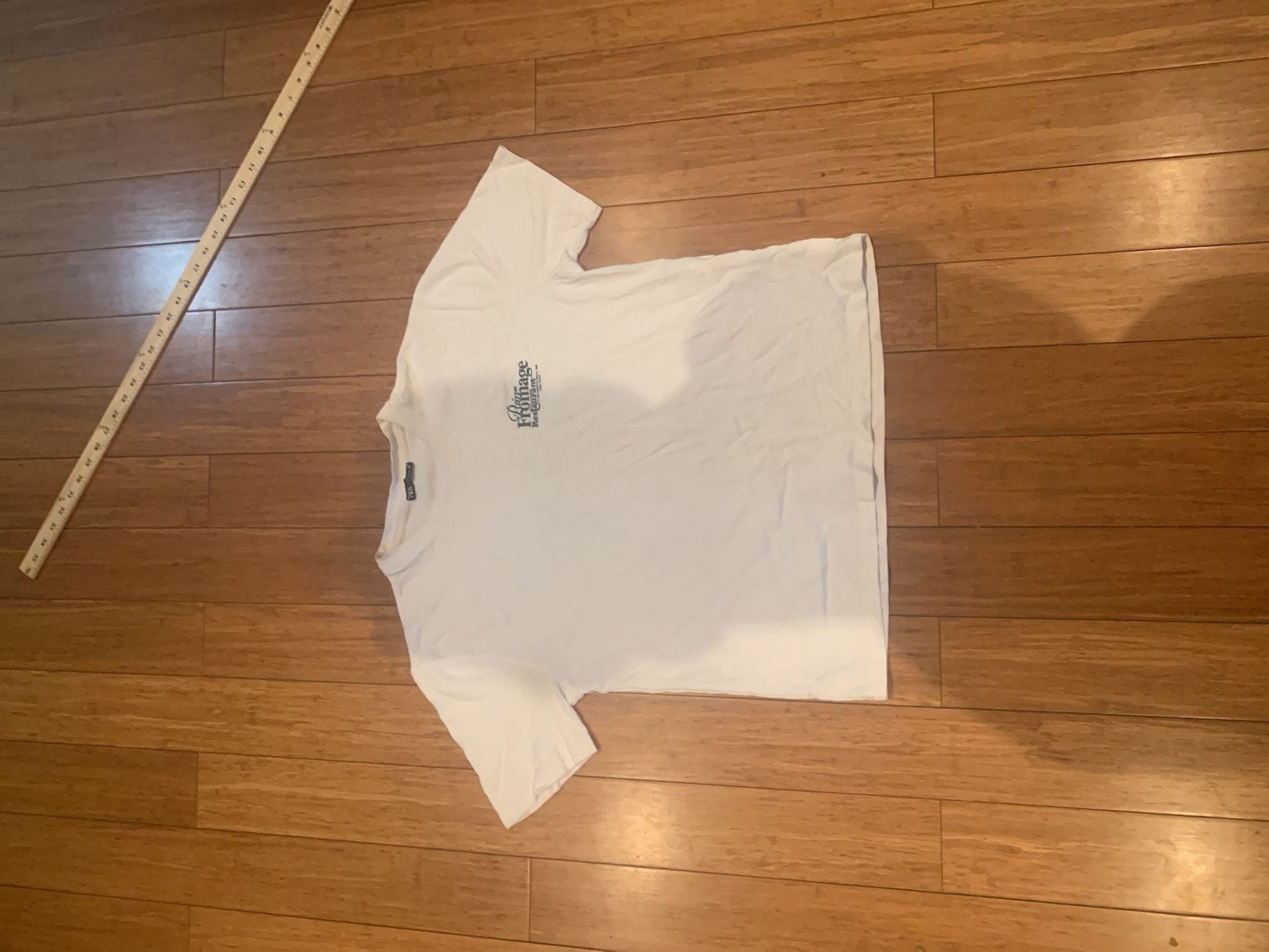 Zara Fromage Restaurant Graphic T-Shirt Size M White