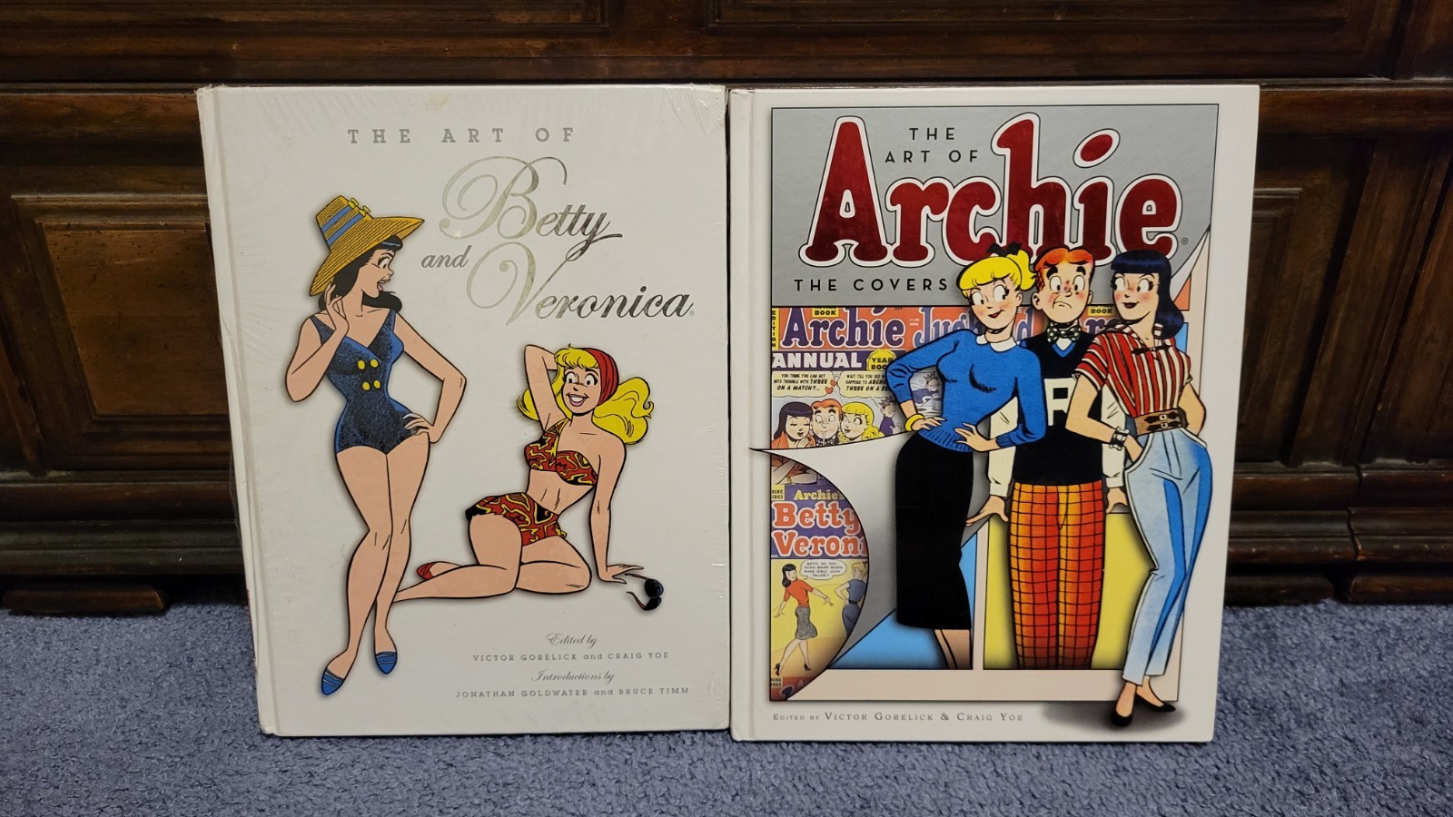 The Art Of Betty And Veronica And The Art Of Archie The Covers Books One Sealed The Art Of Betty And Veronica And The Art Of Archie The Covers Books One Sealed