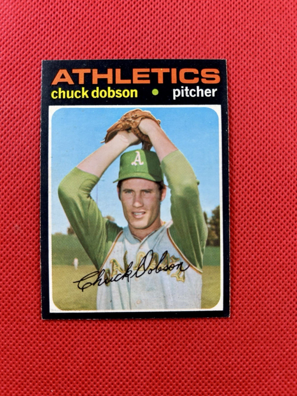 1971 Topps #238 Chuck Dobson Oakland Athletics High-end NM-MT          B71#238A1
