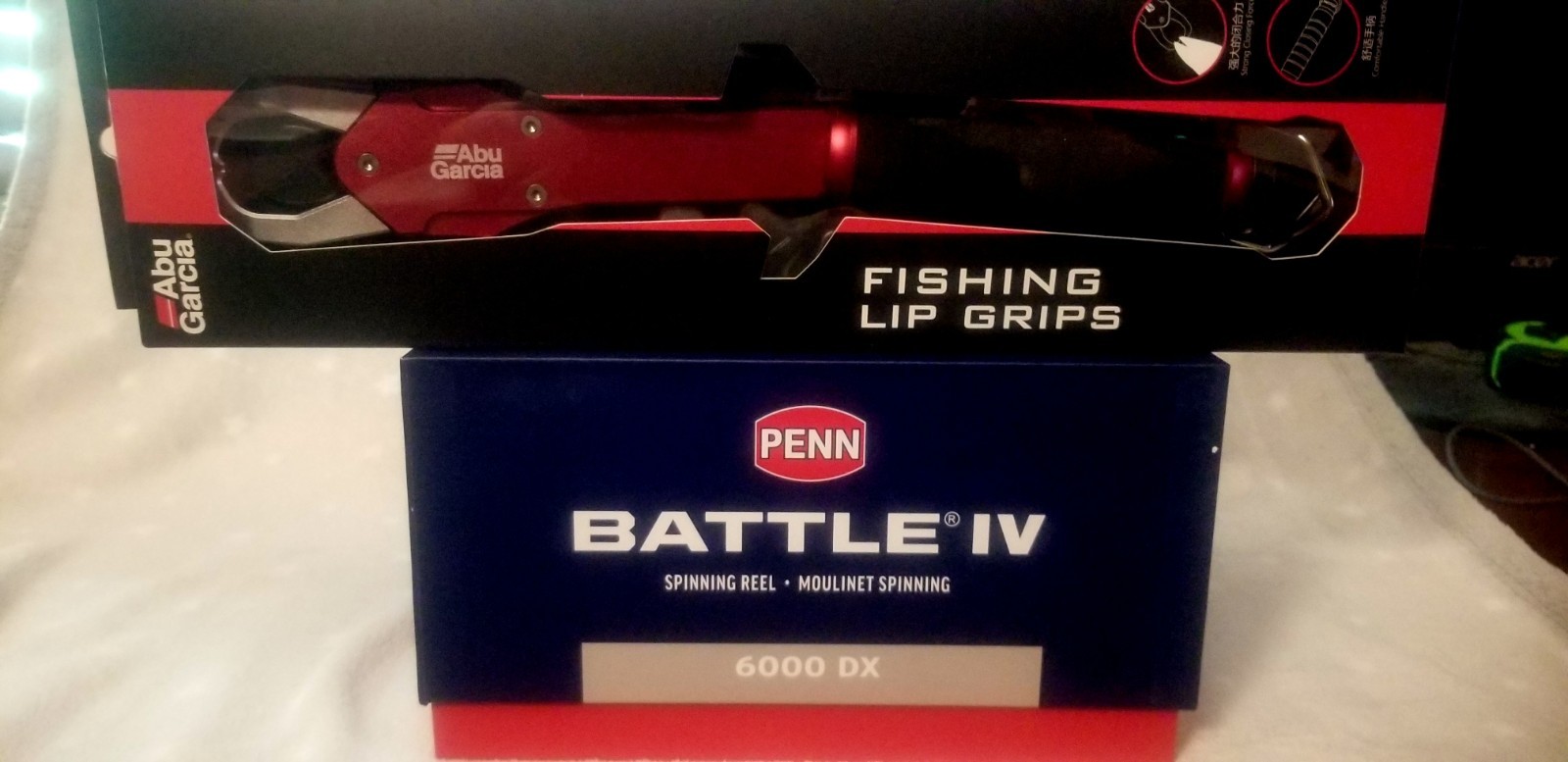 PENN BATTLE 6000 DX BTLIV6000DX & ABU GARCIA FISH GRIPS*FREE SHIP* PENN BATTLE 6000 DX BTLIV6000DX & ABU GARCIA FISH GRIPS*FREE SHIP*