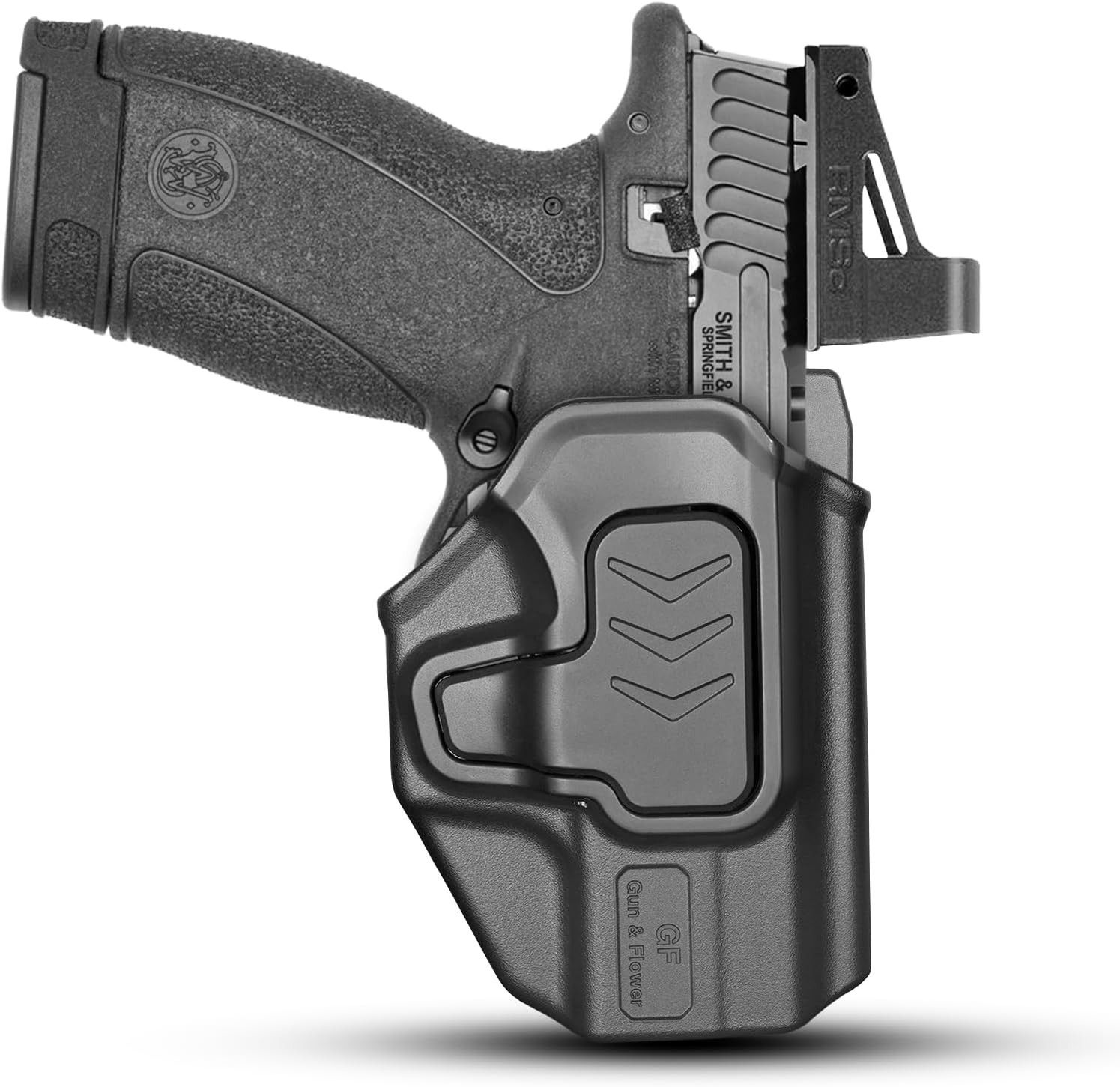 Level II OWB Holster for S&W Bodyguard 2.0, Outside Waistband Holster,Right Hand Level II OWB Holster for S&W Bodyguard 2.0, Outside Waistband Holster,Right Hand