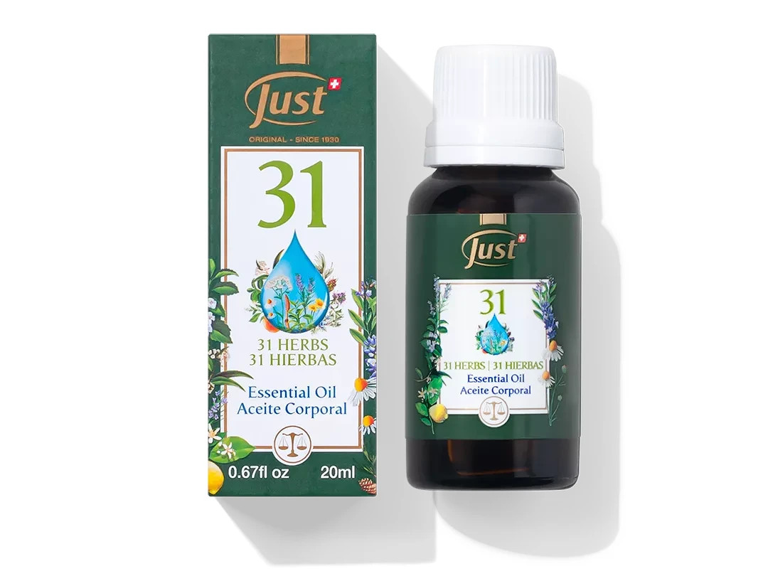 Swiss Just Aceite  Oleo 31 Herbal 20ml 🌿