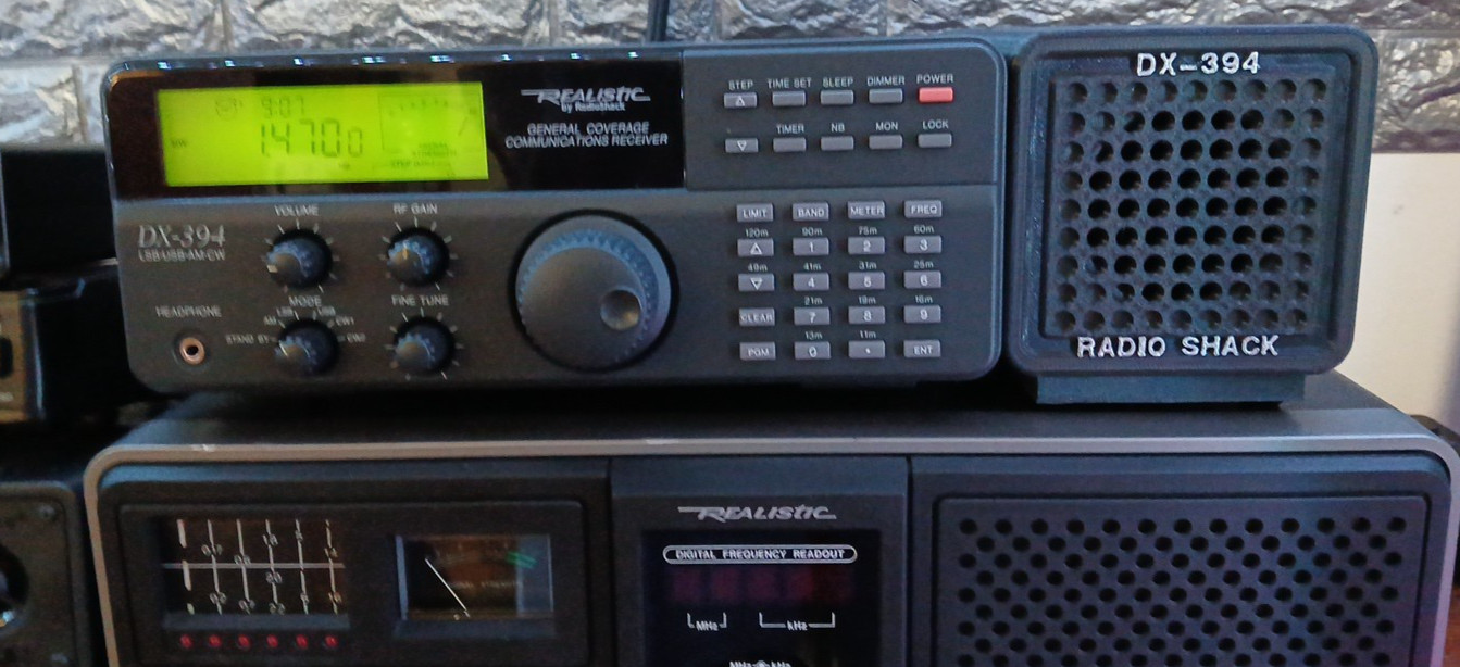 RADIO SHACK DX-394 EXTERNAL SPEAKER RADIO SHACK DX-394 EXTERNAL SPEAKER