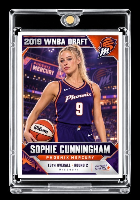 2019 Sophie Cunningham Future Stars Rookie Card WNBA Draft Phoenix Mercury