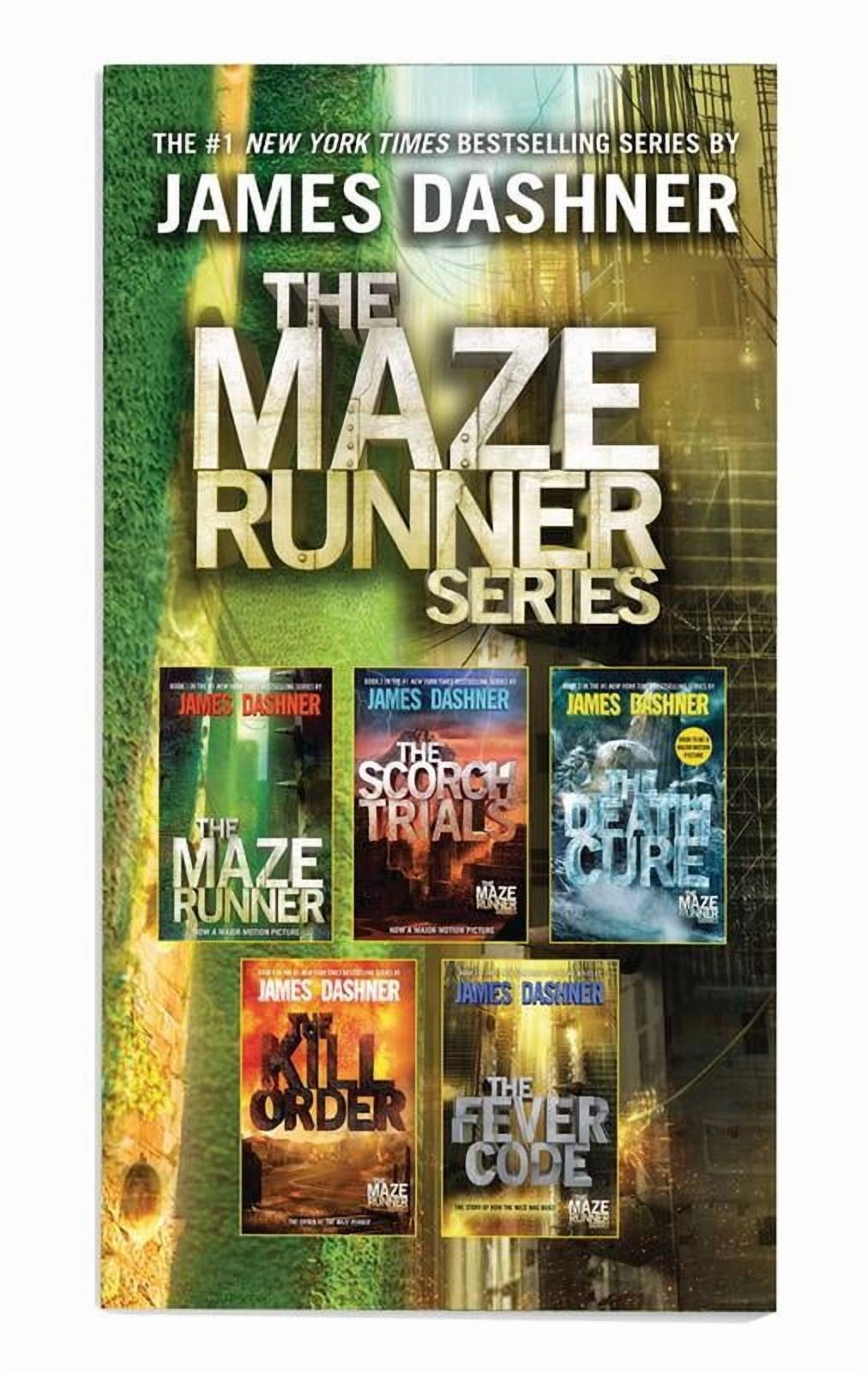 The Maze Runner Series Complete Collection Boxed Set (5-Book) (Hardcover)