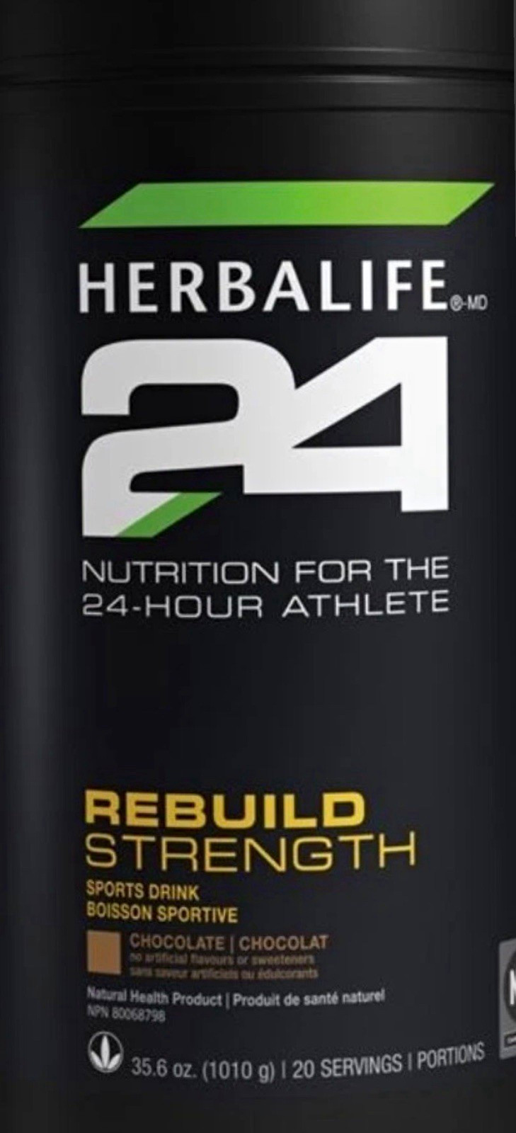 HERBALIFE24 Rebuild Strength Chocolate Sports Drink Powder 1010g BUNDLE 5 pack
