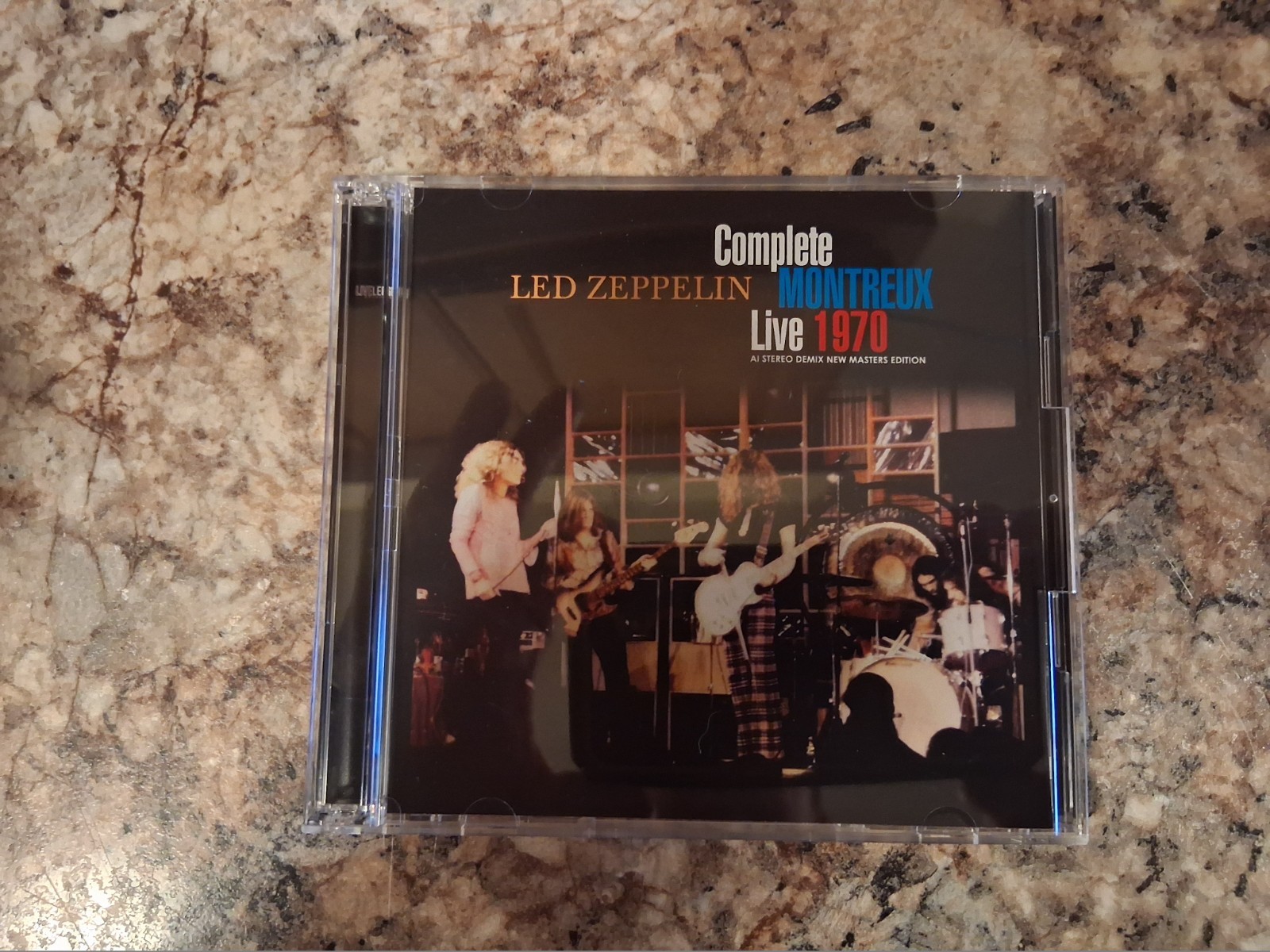 LED ZEPPELIN  COMPLETE MONTREUX LIVE 1970 AI STEREO DEMIX NEW MASTERS EDITION
