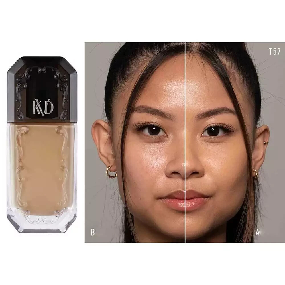 KVD Good Apple Full-Coverage Serum Foundation - 1.01oz Tan - Deep Choose Shade KVD Good Apple Full-Coverage Serum Foundation - 1.01oz Tan - Deep Choose Shade