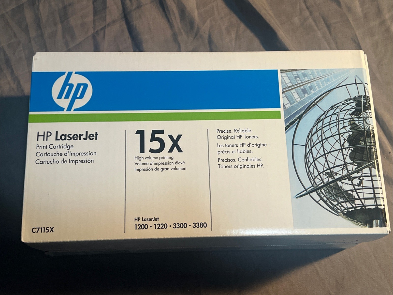 HP 15X C7115X OEM Genuine Black Laserjet Toner Print Cartridge Sealed Original HP 15X C7115X OEM Genuine Black Laserjet Toner Print Cartridge Sealed Original
