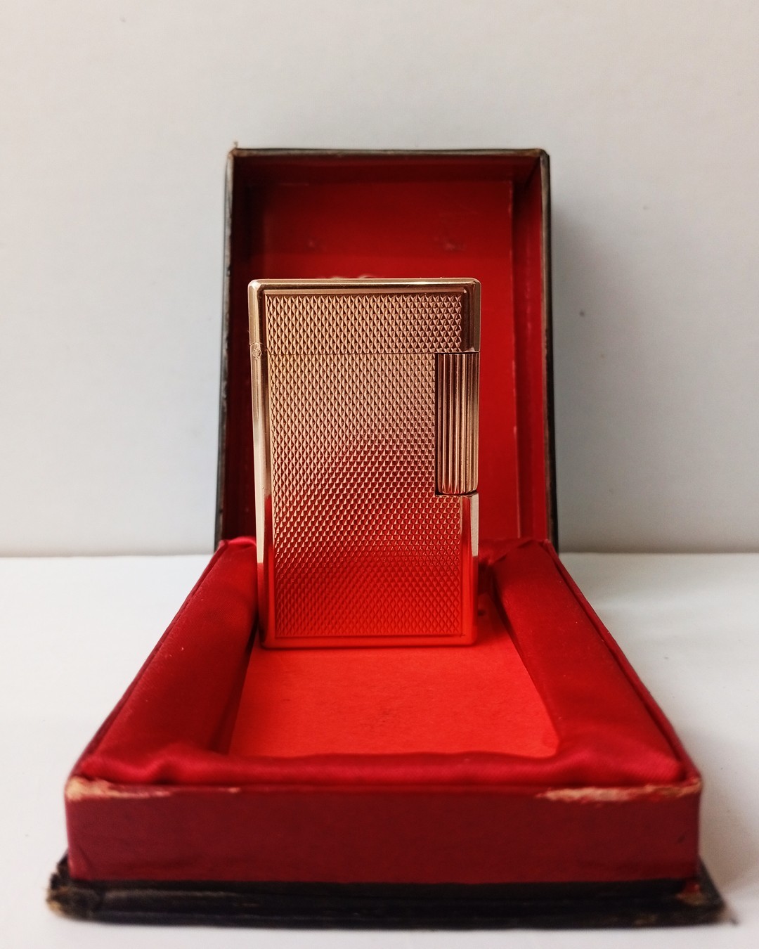Vintage ST Dupont L1 BS Large – Gold Plated Grain d'Orge (Barley Grain) Fullset