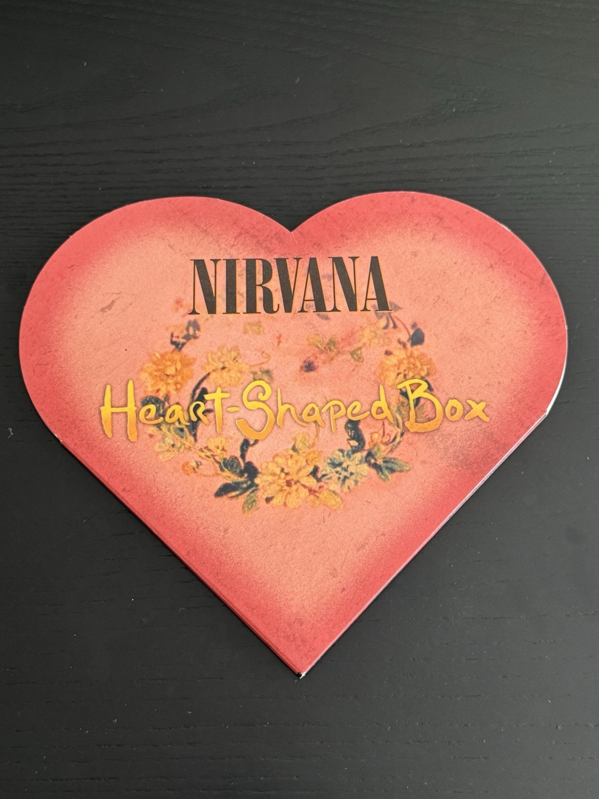 Nirvana Heart Shaped Box Promo 2013 20th anniversary special package Nirvana Heart Shaped Box Promo 2013 20th anniversary special package