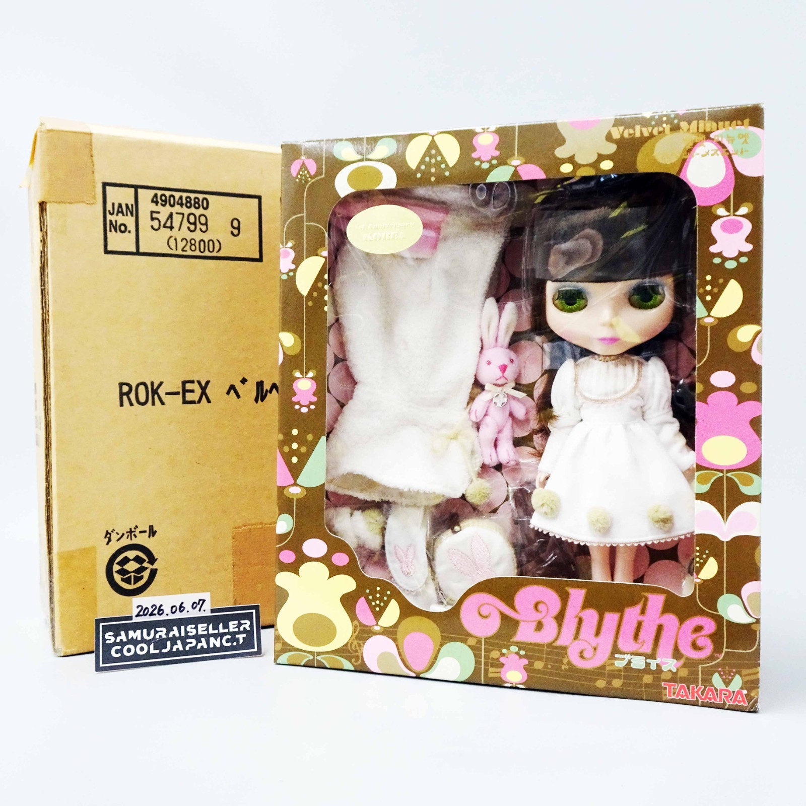Takara Tomy Neo Blythe Velvet Minuet Korea 1st Anniversary Doll Japan NEW
