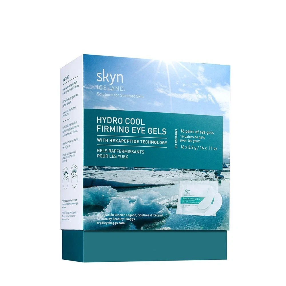 skyn ICELAND Hydro Cool Firming Eye Gels (16 Pairs) FREE AND FAST SAME DAY SHIP