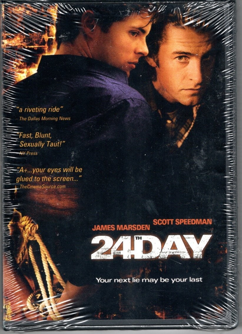 The 24th Day DVD / Brand New / Gay  Interest / LGBTQ+ / James Marsden