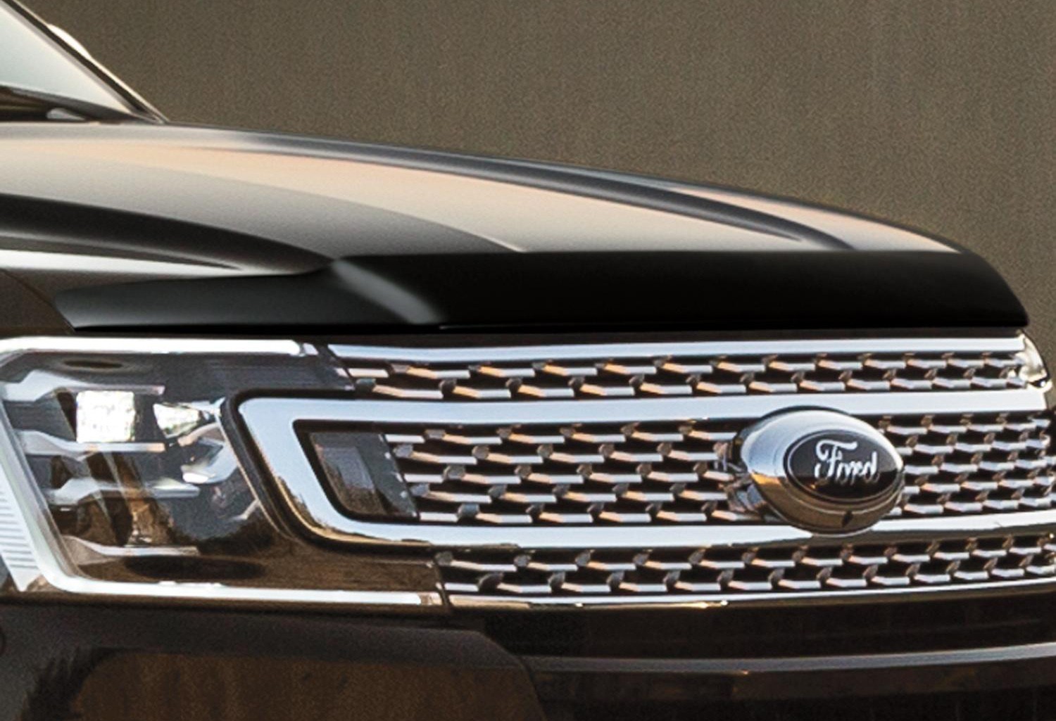Ford Aeroskin Smoke Hood Protector by Husky Liners Expedition 2018-2024