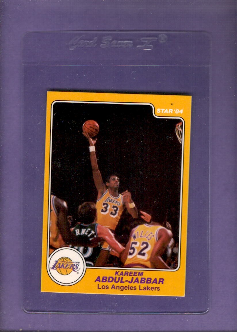 1983-84 Star #14 Kareem Abdul-Jabbar NM-MT SP Lakers ID:80827